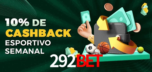 10% de bônus de cashback na 292BET